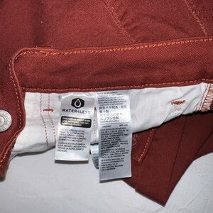 Levi's Women's Boyfriend Jeans in Rust Red